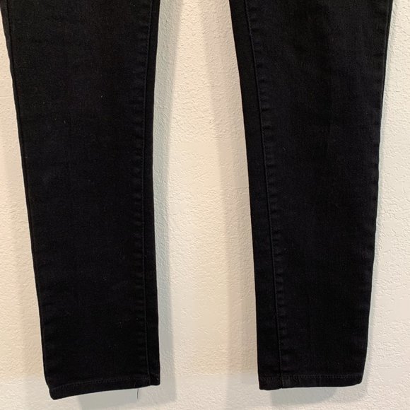 Ling's Black Skinny Jeans Stretch Denim Pants W29" x L30.5" Womens JRs Size 7/8 - Picture 6 of 7